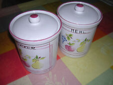 Vorratsgefäße porzellan mehl gebraucht kaufen  Darmstadt