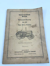 Instruction book mccormick for sale  Lafayette