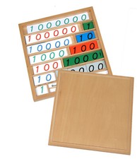 Montessori material bankspiel gebraucht kaufen  Rehau