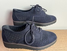 Blue faux suede for sale  ELGIN