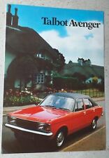 Talbot avenger car for sale  LYDNEY