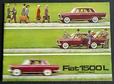 Catalogue fiat 1500 d'occasion  Saint-Agrève