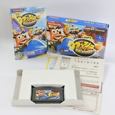 CRASH BANDICOOT Bakusou Nitro Cart Gameboy Advance Nintendo 2084 GBA comprar usado  Enviando para Brazil