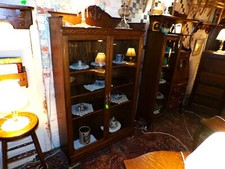 book case double oak for sale  Pennsburg