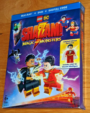Usado, LEGO DC: SHAZAM! Magic and Monsters(Blu-ray+ DVD) + minifig comprar usado  Enviando para Brazil