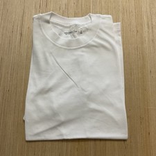Camiseta Abercrombie Fitch polida pequena manga curta branca masculina nova camiseta comprar usado  Enviando para Brazil