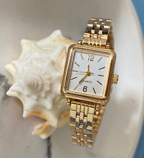 Goldene damenarmbanduhr vintag gebraucht kaufen  Zirndorf