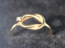 Bague jaune diamant d'occasion  Montpellier-