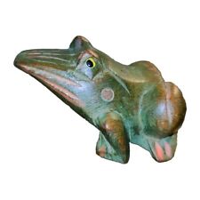Carved wood frog for sale  Jacksonville