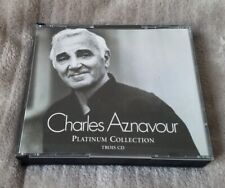 Charles aznavour platinum d'occasion  Niort