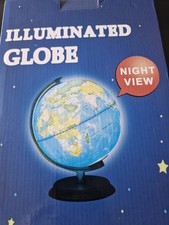 Illuminated globe for sale  BEXLEYHEATH