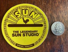 Adesivo Sun Studio - Memphis TN Rock & Roll - Elvis - Johnny Cash - Roy Orbison comprar usado  Enviando para Brazil