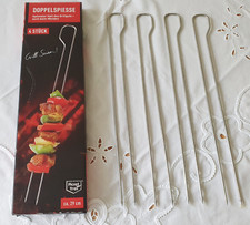 Bbq doppelspieße grillspieße gebraucht kaufen  Hattingen