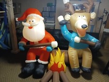 Inflatable christmas santa for sale  Omaha