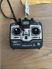 Sistema de controle de rádio FM proporcional digital Hitec Laser 6 transmissor para peças, usado comprar usado  Enviando para Brazil