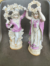 Couple porcelaine biscuit d'occasion  Gourdon