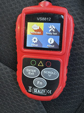 Sealey vs8812 eobd for sale  HARLOW