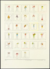 Fingerdinger 1969 lithographie gebraucht kaufen  Berlin