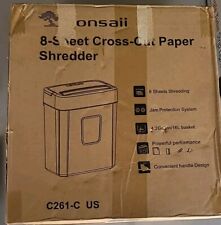 Bonsaii paper shredder for sale  Port Saint Lucie