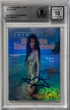 Cartão comercial personalizado ilustrado esportivo assinado por Megan Fox Beckett Witness autografado 10 comprar usado  Enviando para Brazil