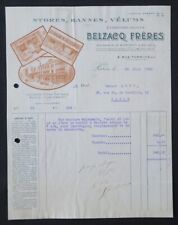 Facture 1930 paris d'occasion  Nantes-