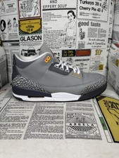 Nike Air Jordan 3 Cool cinza CT8532-012 2020 masculino tamanho 12 sem caixa comprar usado  Enviando para Brazil