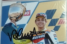 AUTOGRAPH VALENTINO ROSSI VR 46 FOTO HAND SIGNED MOTO GP YAMAHA ITALY SPORT HERO comprar usado  Enviando para Brazil