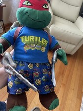 Tartaruga de pelúcia Ralph Ninja grande de 18 pol. com 2 espadas! comprar usado  Enviando para Brazil