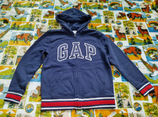 Usado, Moletom com capuz Gap infantil logotipo arco de lã zíper completo tamanho juvenil GG meninos comprar usado  Enviando para Brazil
