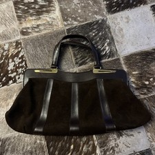 Wildledertasche vintage henkel gebraucht kaufen  Landshut