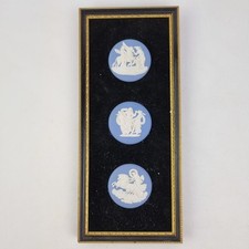 Framed wedgwood jasperware for sale  ROYSTON