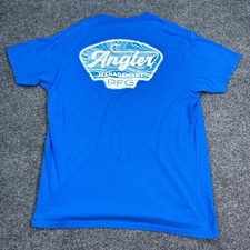 Camiseta Columbia PFG tamanho adulto grande azul gerenciamento de pescador pesca comprar usado  Enviando para Brazil