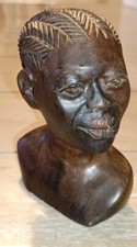 Buste africain bois d'occasion Buste africain bois d'occasion  Quimper
