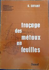 Tracage metaux feuilles d'occasion  Le Boulou