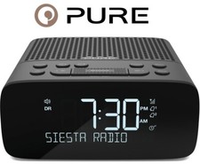 Pure Siesta S2 cabeceira DAB/DAB e rádio FM, rádio despertador, temporizador de sono, usado comprar usado  Enviando para Brazil