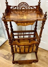 Victorian walnut whatnot for sale  ABINGDON