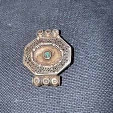 Antique silver turquoise for sale  FARINGDON