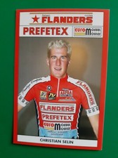 Usado, CYCLISME carte cycliste CHRISTIAN SELIN équipe FLANDERS PREFETEX 2001 comprar usado  Enviando para Brazil