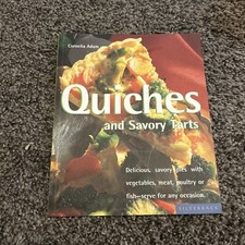 Quiches and Savory Tarts by Cornelia Adam (2004, Trade Paperback) comprar usado  Enviando para Brazil
