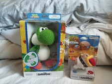 Mega Fio Yoshi (USADO) & Fio Poochy (NOVO) Pacote - Amiibo Yoshi's Woolly World, usado comprar usado  Enviando para Brazil