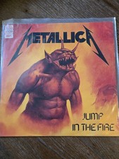 Usado, Metallica Jump In The Fire LP 1990 Reino Unido 45 RPM Reedição Vertigo Hetfield Ulrich  comprar usado  Enviando para Brazil