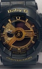 Usado, Relógio feminino Casio Baby-G 41MM WR100M resistente a choques hora mundial aço inoxidável comprar usado  Enviando para Brazil
