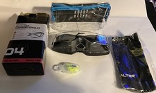 Metalized swimming goggles for sale  Marietta