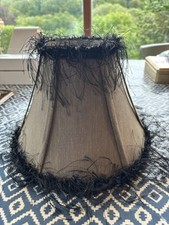 Brown black lampshade for sale  GLOUCESTER