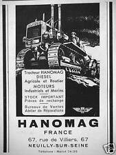 Advertisement tractor hanomag d'occasion  Expédié en Belgium