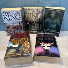 Usado, Stephen King Vintage Paperback 1990's Horror Lot of 5 Thriller Crime Suspense comprar usado Usado, Stephen King Vintage Paperback 1990's Horror Lot of 5 Thriller Crime Suspense comprar usado  Enviando para Brazil
