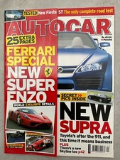 Autocar magazine january for sale  COLCHESTER