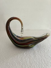 Cygne décoratif verre d'occasion  Peymeinade