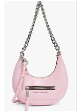 NOVA BOLSA TIRACOLO MARC JACOBS MINI COURO CRESCENTE ENRUGADO ROSA US$ 325 comprar usado  Enviando para Brazil