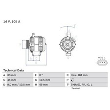 Bosch lichtmaschine mini gebraucht kaufen  Idar-Oberstein